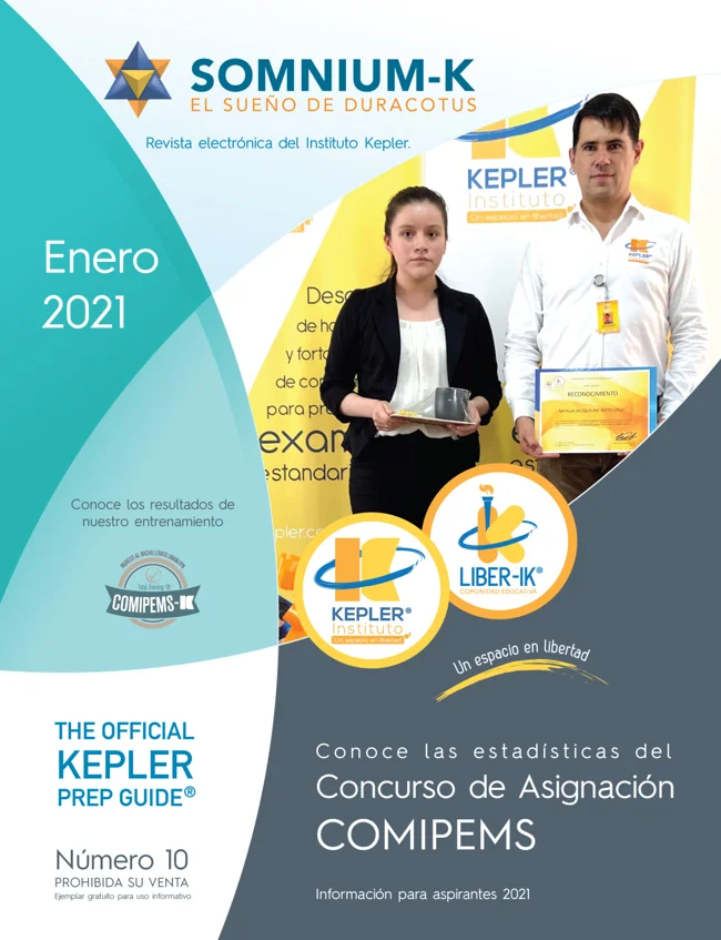 Portada de Somnium-K número 10: COMIPEMS · Estadísticas 2020