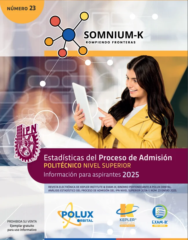 Portada de Somnium-K número 23: IPN Superior · Estadísticas 2024-1
