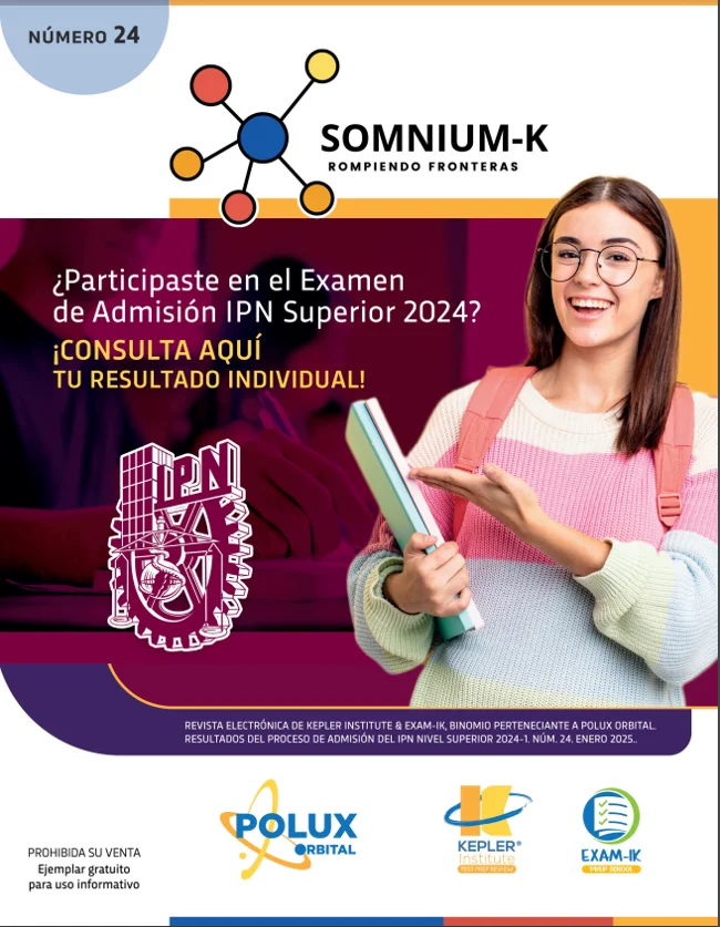 Portada de Somnium-K número 24: IPN Superior · Resultados por folio 2024-1