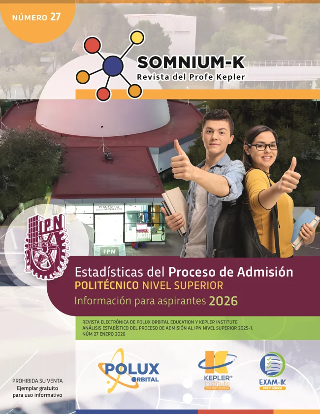 Portada de Somnium-K número 27: IPN Superior · Estadísticas 2025-1
