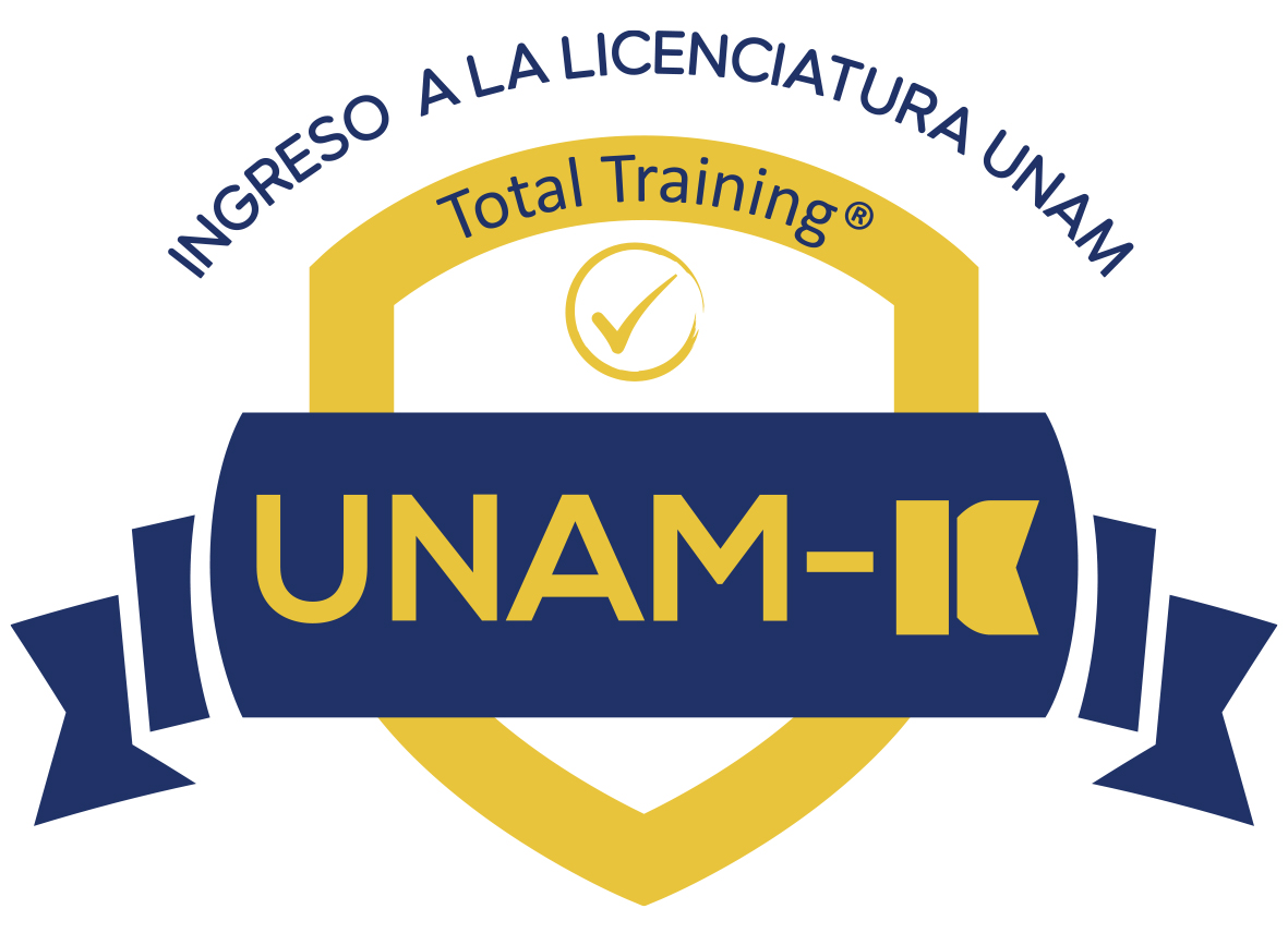 UNAM-K · Total Training · Ingreso a licenciatura UNAM
