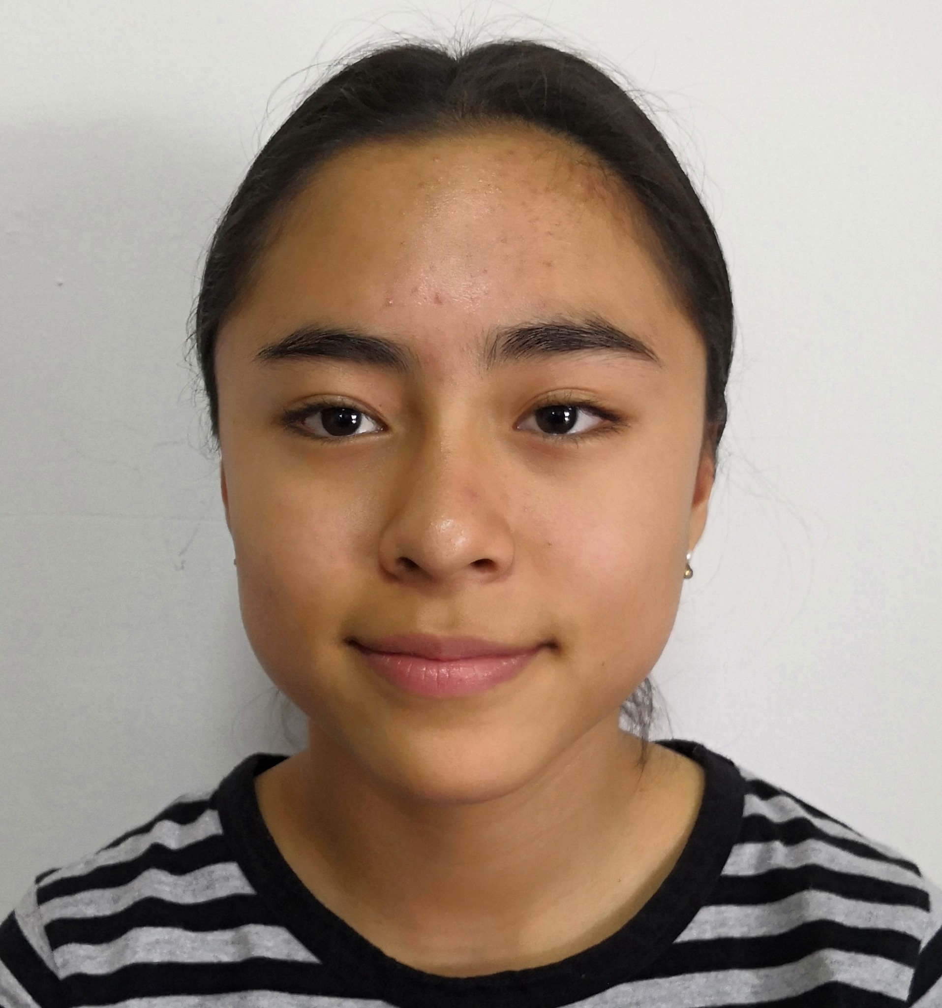 Midori Aguilar Shimizu, 124 aciertos de 128, ENP 8
